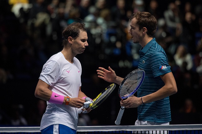 Spaniard Rafael Nadal's comeback in the 2022 Australian Open final against Russia's Daniil Medvedev has been included in the list of the most significant moments in the history of tennis, according to the website of the Association of Tennis Professionals (ATP). Medvedev in the final of the tournament in Melbourne led Nadal with a score of 2-0 in sets, but eventually lost to the Spaniard in five games - 6:2, 7:6, 4:6, 4:6, 5:7. This match fell into the "Best Comeback" category. Fan voting in five categories will end on April 30. The winners will be honoured in the International Tennis Hall of Fame. Spanish tennis player Rafael Nadal has announced that he will take part in the tournament in Madrid, which starts on May 1. At the end of March, Nadal turned to the doctors because of breathing problems and pain experienced during the semi-final and final matches of the Masters series tournament in Indian Wells. During an in-depth medical examination, a crack was found in one of his ribs. According to media reports, the Spaniard was expected to miss four to six weeks. "Despite the fact that I arrived right before the training and I'm having difficulties, I really want to play. I want to play at home, because this opportunity does not come up very often. I will try to play my best. See you in Madrid," Nadal wrote on Twitter. Nadal is 35 years old. This season, he holds the all-time record for career open-court wins (954) and is the clear No. 1 in ATP history. He also scored 20 victories in a row (the Spaniard did not play another match due to the absence of an opponent) and won three titles, including the first Grand Slam tournament of the season - the Australian Open. In the final, the Spaniard defeated the Russian Daniil Medvedev.